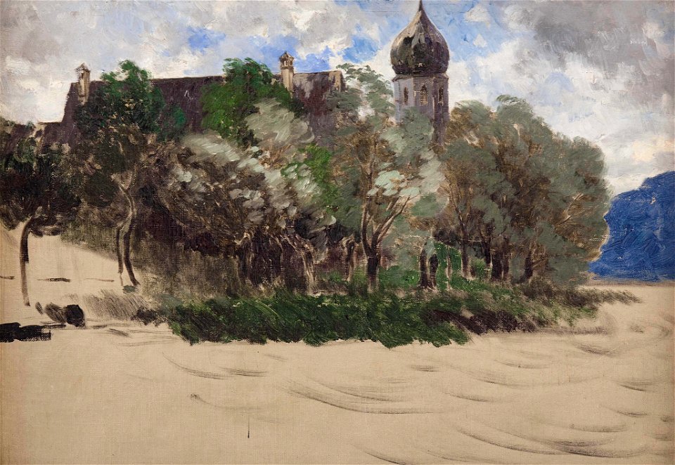 Josef Wopfner - Die Frauenkirche am Chiemsee