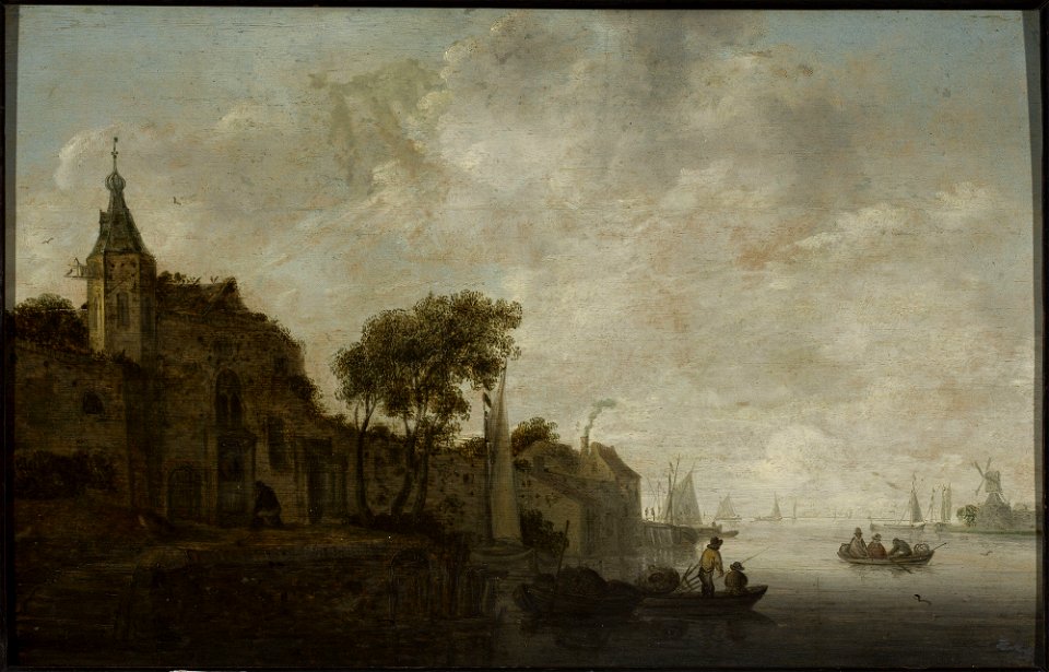 Wouter Knijff - Canal bank - M.Ob.482 - National Museum in Warsaw