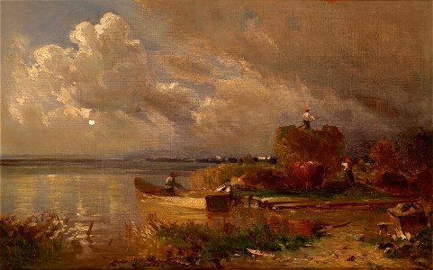 Josef Wopfner Ernte am Chiemsee