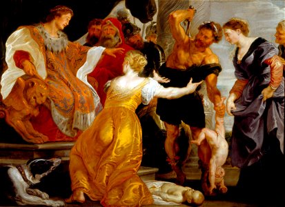 Workshop Peter Paul Rubens - Oordeel van Salamo - vierschaar Delft
