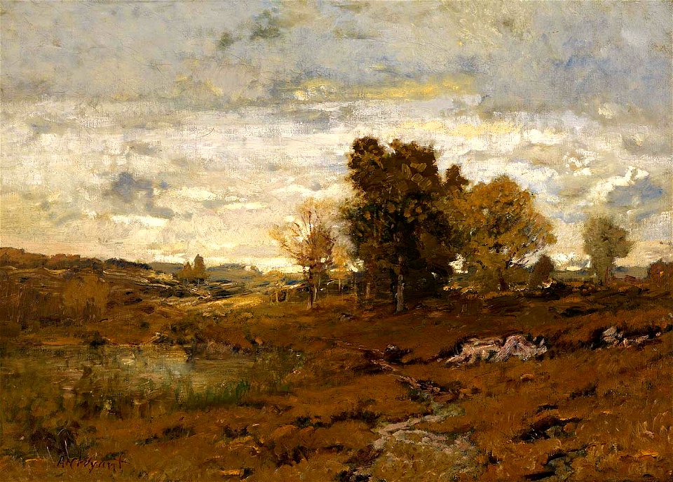 Alexander H. Wyant - Autumn at Arkville - 1909.7.78 - Smithsonian American Art Museum