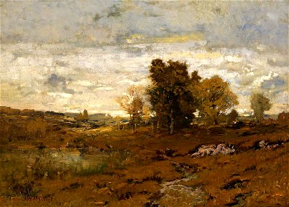Alexander H. Wyant - Autumn at Arkville - 1909.7.78 - Smithsonian American Art Museum