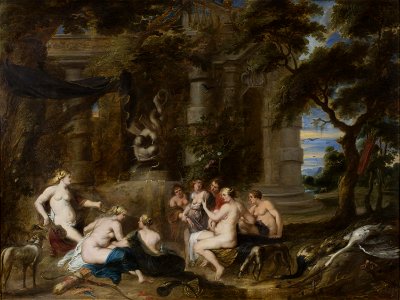 Jan Wildens - Diana and Callisto