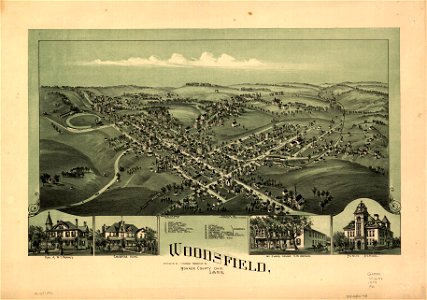 Woodsfield, Monroe County, Ohio, 1899 LOC 86691591