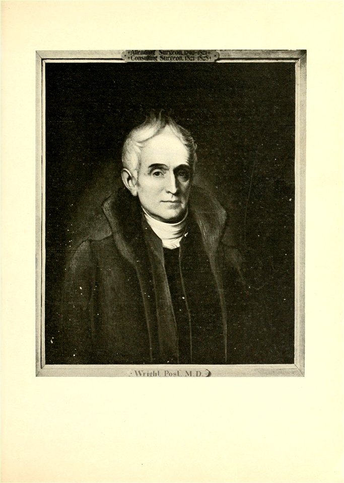 Wright Post, M.D. (1766-1828)