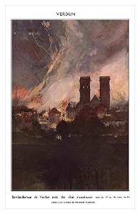 World War I by François Flameng - 19 aout 1916 01 verdun