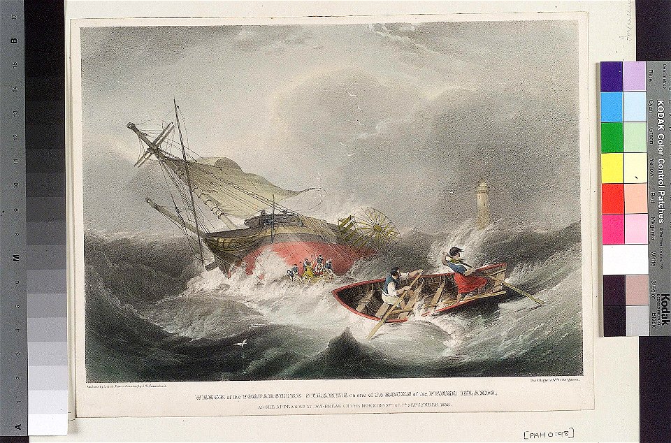 Wreck of the Forfarshire Steamer RMG PY0198