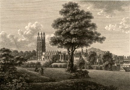 Wrexham church, Denbighshire June 25 1792