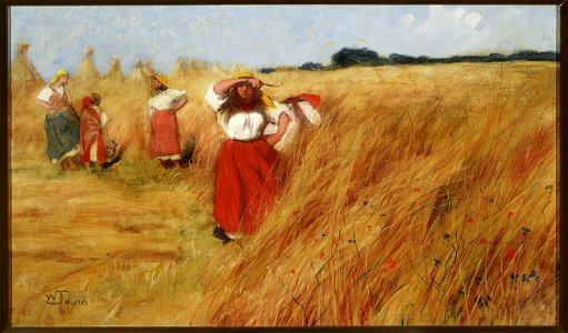 Włodzimierz Tetmajer - Harvest - MP 1038 MNW - National Museum in Warsaw