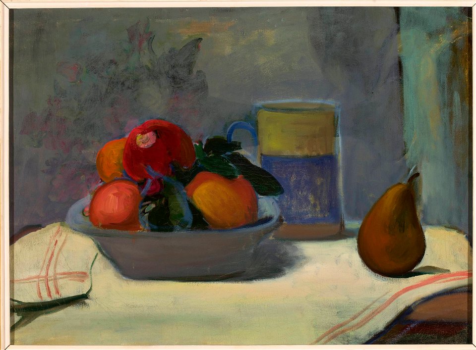 Władysław Ślewiński - Compote with four apples - MP 146 MNW - National Museum in Warsaw