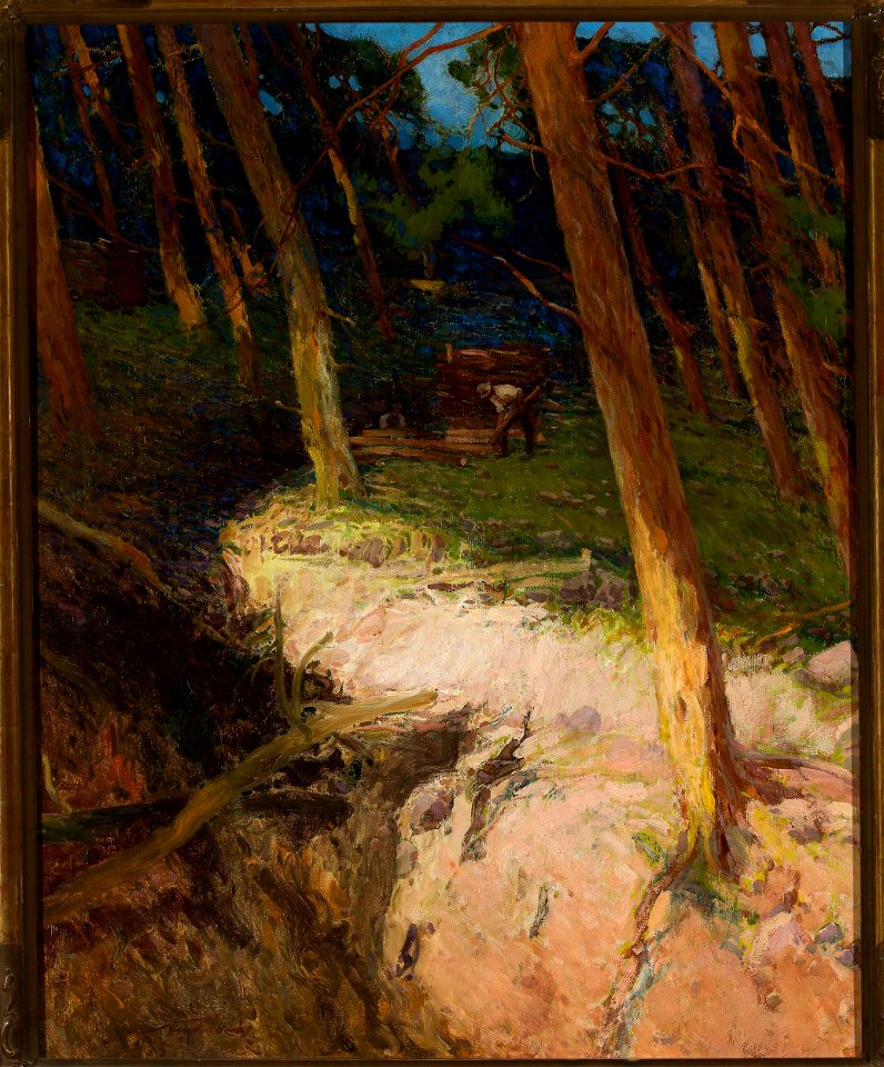 Władysław Wankie - In the forest - 35532 MNW - National Museum in Warsaw