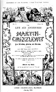 Wrapper--Martin Chuzzlewit (Phiz)