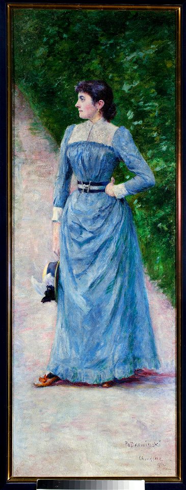 Władysław Podkowiński - Portrait of Wincentyna Karska - MP 4645 - National Museum in Warsaw