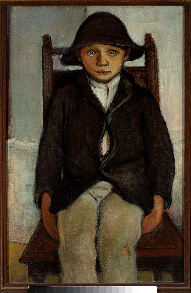 Władysław Ślewiński - Orphan from Poronin - MP 102 - National Museum in Warsaw