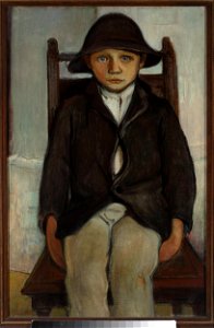Władysław Ślewiński - Orphan from Poronin - MP 102 - National Museum in Warsaw