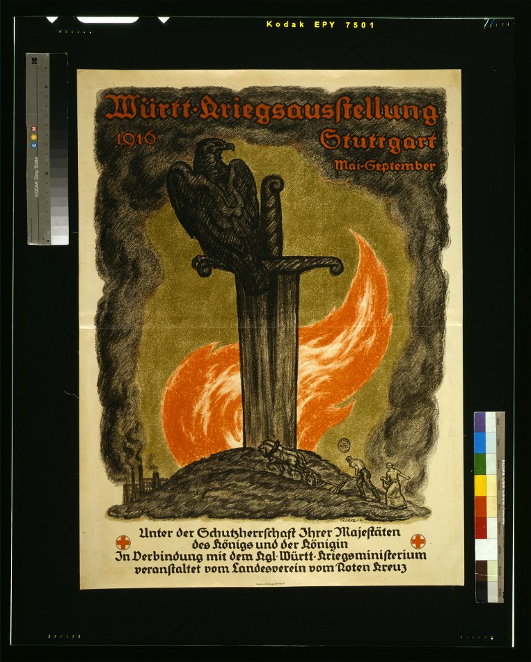Württ. Kriegsausstellung, 1916 Stuttgart Mai-September - Cissarz. LCCN2004665835