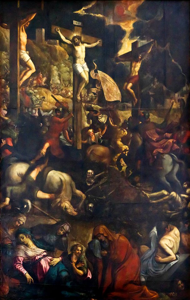 Würzburg, Stift Haug, Kreuzigung