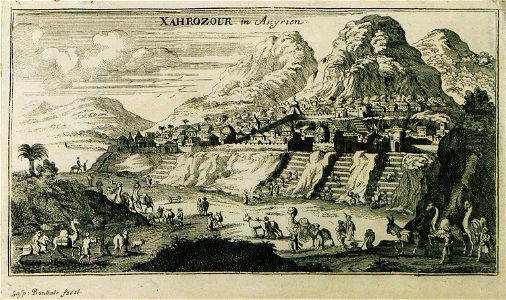 Xahrozour in Asyrien - Peeters Jacob - 1690