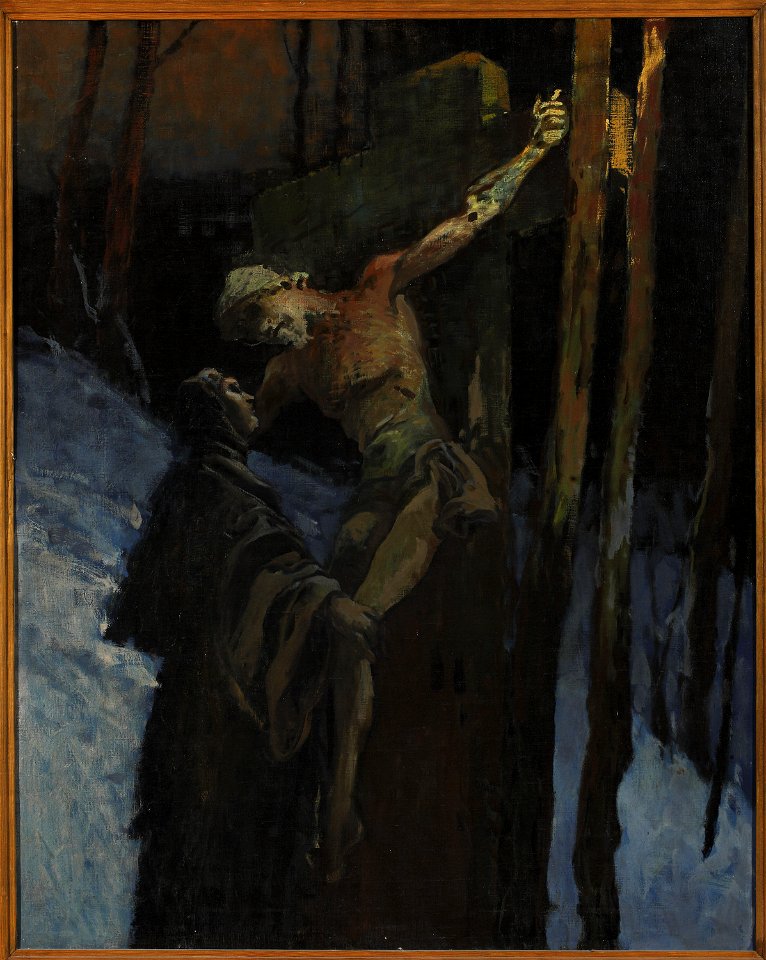 Władysław Wankie - Christ on the cross - MP 151 MNW - National Museum in Warsaw