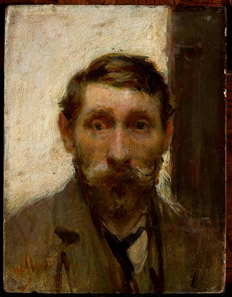 Władysław Ślewiński - Self-portrait - MP 137 MNW - National Museum in Warsaw