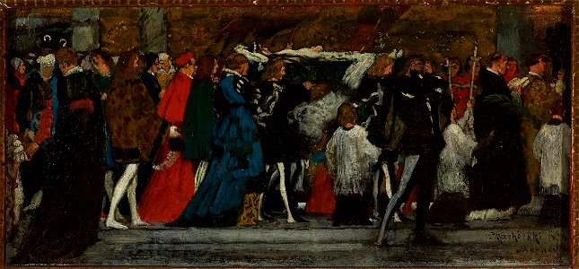 Władysław Czachórski - Julia’s Funeral - MP 5263 MNW - National Museum in Warsaw