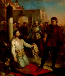 Władysław Łuszczkiewicz - Decapitation of Samuel Zborowski - MNK II-a-163 - National Museum Kraków