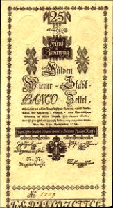 WSB 25 Gulden 1784 obverse