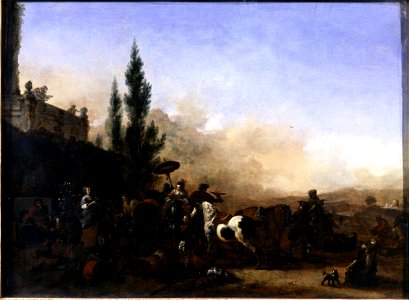 Wouwerman, Philips - The Return from Hawking - Google Art Project