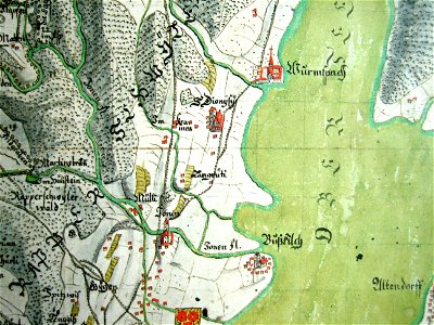 Wurmsbach Gygerplan Umzeichnung