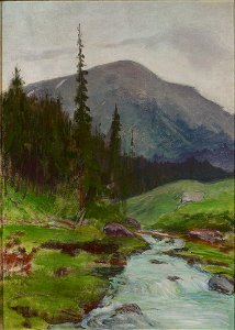 Władysław Ślewiński - Mountain landscape - MP 743 MNW - National Museum in Warsaw