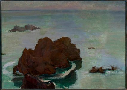 Władysław Ślewiński - Rocky isle - MP 745 - National Museum in Warsaw