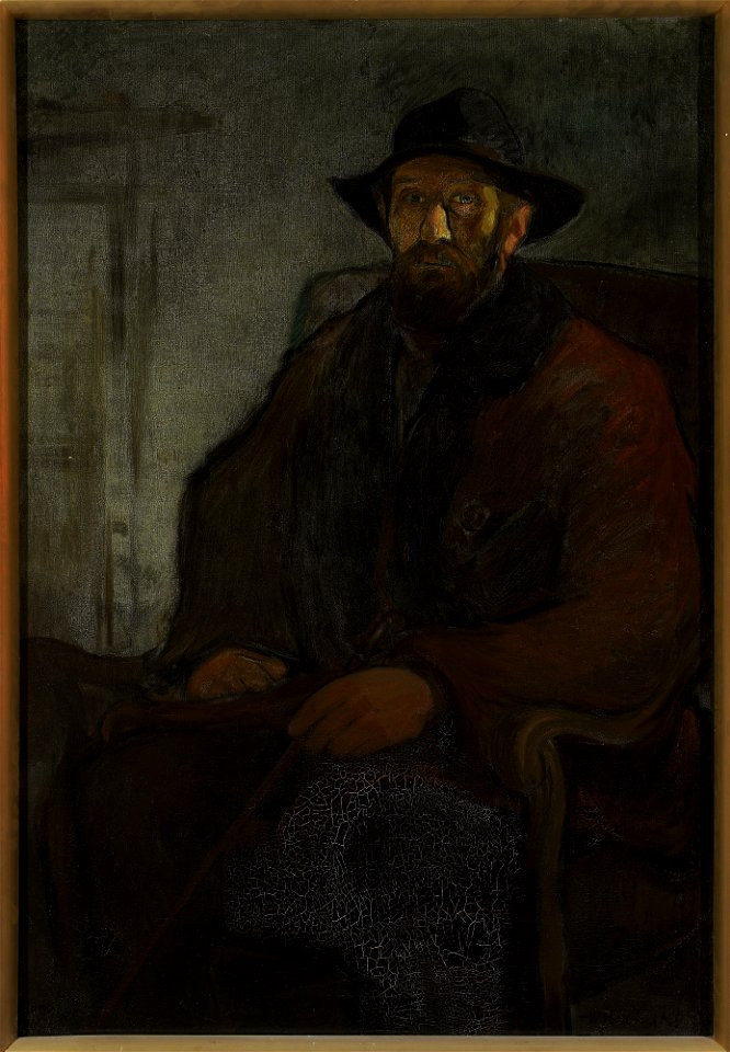 Władysław Ślewiński - Self-portrait - MP 814 MNW - National Museum in Warsaw