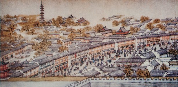 Xu Yang - Changmen street in Suzhou