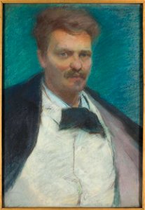 Władysław Ślewiński - Portret Augusta Strindberga