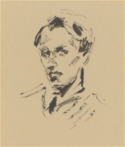 Władysław Zakrzewski, malarz autoportret