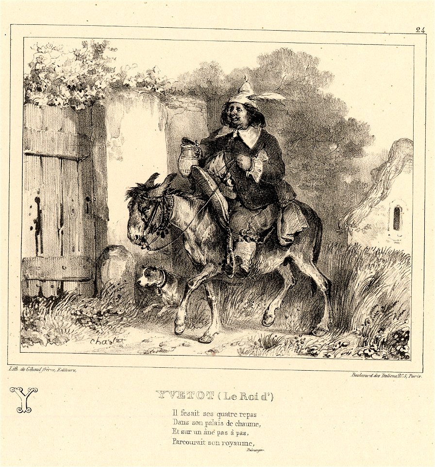 Y- Yvetot (Le Roi d') (BM 1861,1012.691)