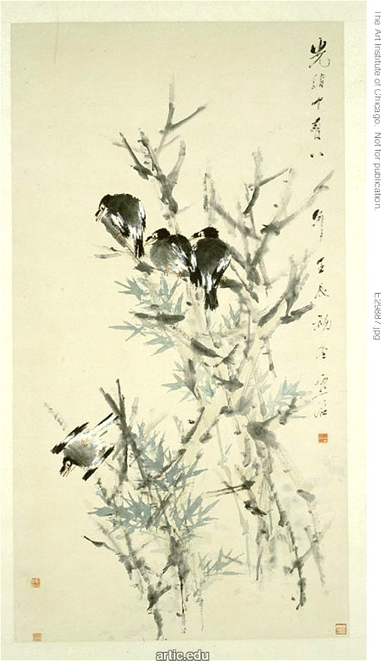 Xugu - Black Birds - 1943.125 - Art Institute of Chicago