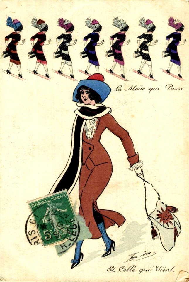 Xavier Sager La Mode qui passe Et Celle qui Vient