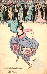 Xavier Sager Aux Folies-Bergère Le Cancan