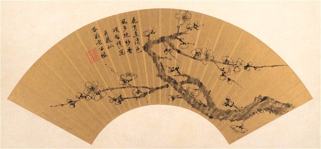 Xiang Shengmo - Branch of Blossoming Plum - 13.100.55 - Metropolitan Museum of Art