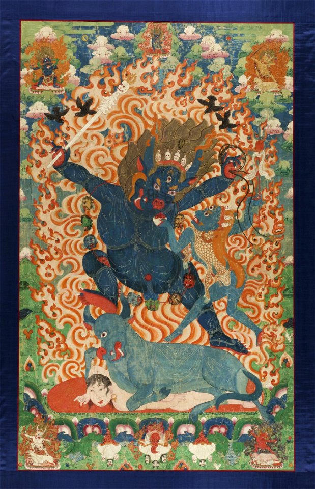 Yama and Yami Eastern Tibet, Kham region, circa 1675-1725, LACMA