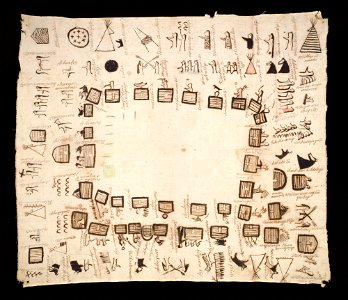 Yanktonai - Winter Count - 1988.226 - Detroit Institute of Arts