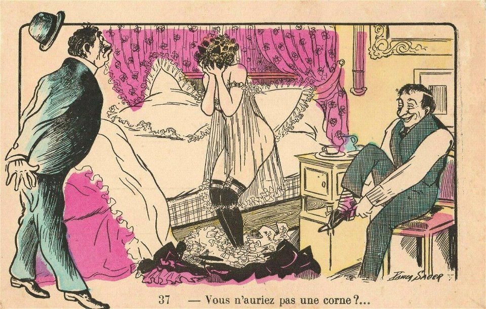 Xavier Sager Vous n'auriez pas une corne