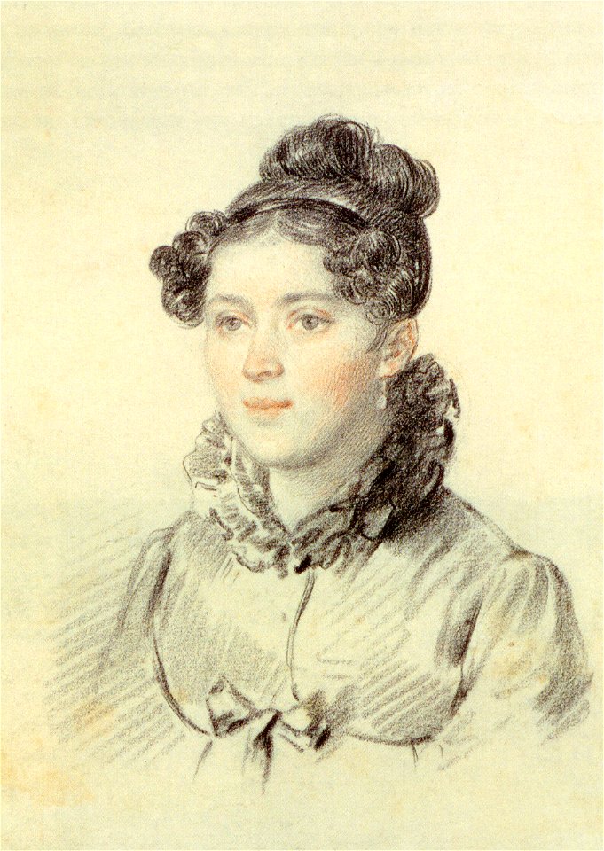Yelizaveta Khristoforovina Peshchurova by Sokolov
