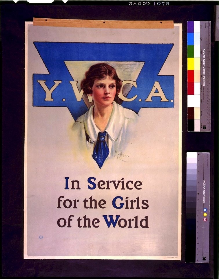 Y.W.C.A. In service for the girls of the world - McMein. LCCN93502256
