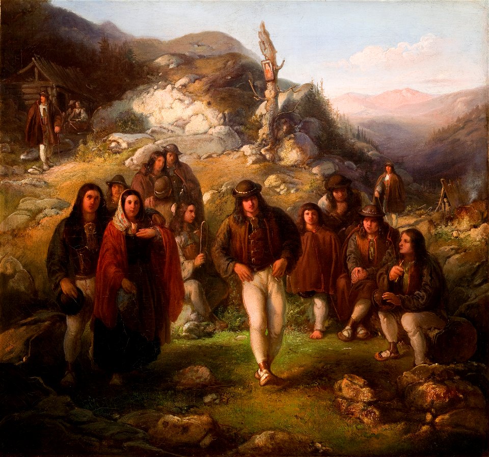 Władysław Łuszczkiewicz - Highlanders' Dance - MNK II-a-233 - National Museum Kraków