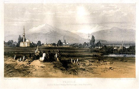 Yenidjé - Lear Edward - 1851