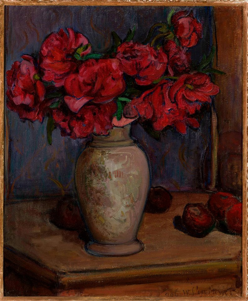 Władysław Ślewiński - Peonies - MP 110 MNW - National Museum in Warsaw
