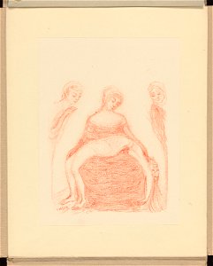 XXVI. Le Christ sur les genoux de sa mère , print by James Ensor, , Prints Department, Royal Library of Belgium, III 59887 B (27)