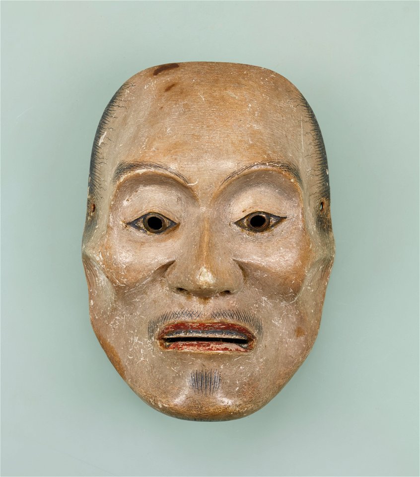 Yase-otoko (Noh mask), Tokyo National Museum C-1541